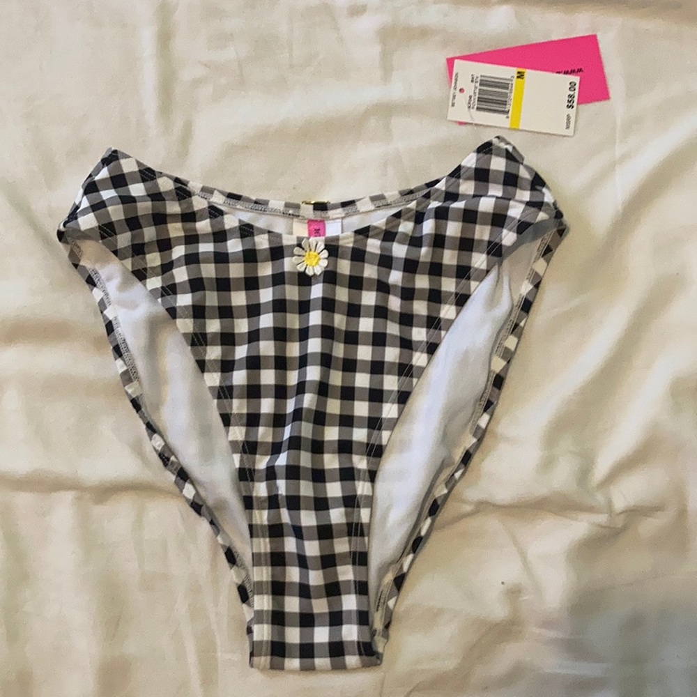 Betsy Johnson High Waisted bikini bottom